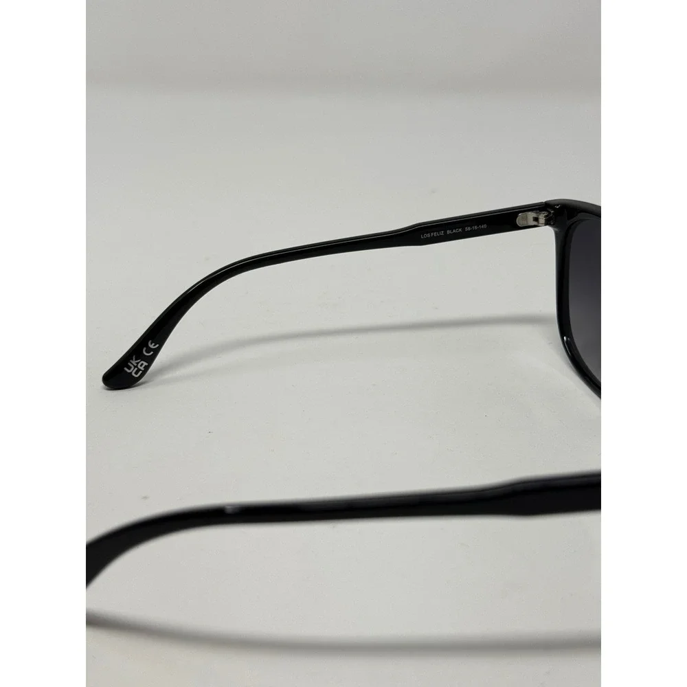 Lucky Brand Los Feliz Black Sunglasses Gradient Smoke Lens 58-16-140 Cat 3